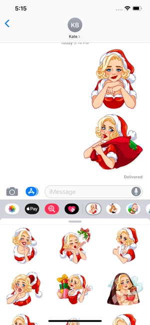 Hot Santa Girl Sticker Pack(圖3)-速報App