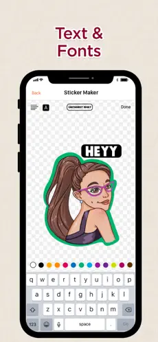Captura 4 Sticker Maker+ Create Stickers iphone