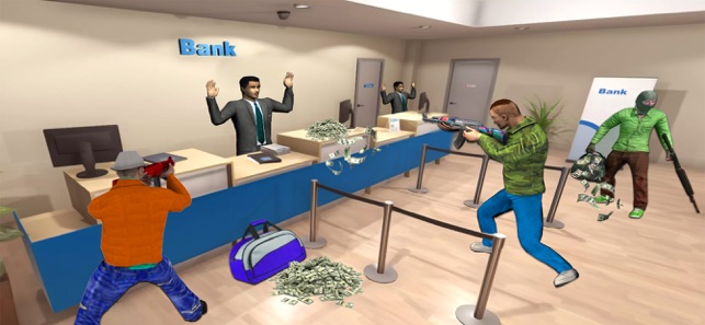 Bank Robbery Spy Thief, game for IOS