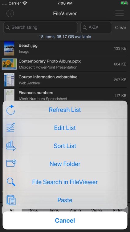 FileViewer USB for iPhone