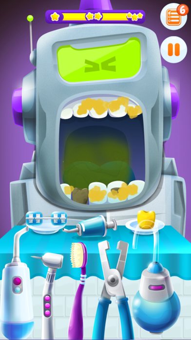 Teeth Games. Old Brush Dentist screenshot 2