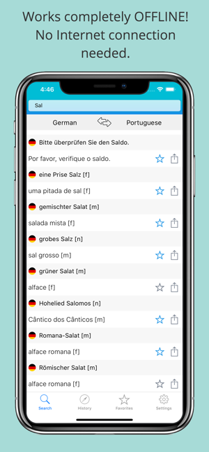 German-Portuguese Dictionary +(圖1)-速報App