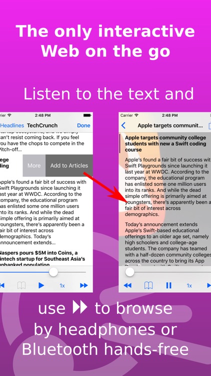 Speech Central: Voice Reader screenshot-0