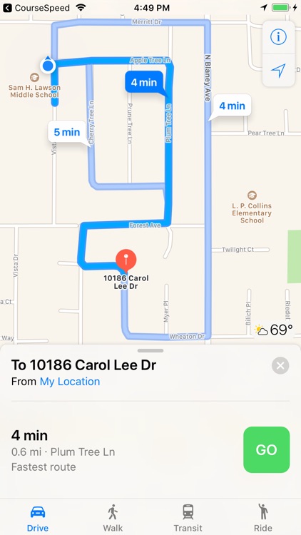 CourseSpeed screenshot-6