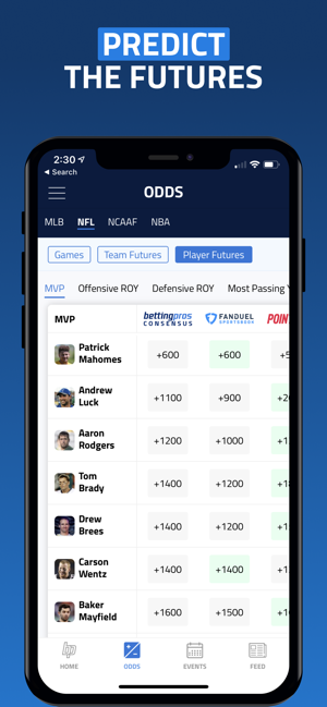 BettingPros: Sports Betting(圖4)-速報App