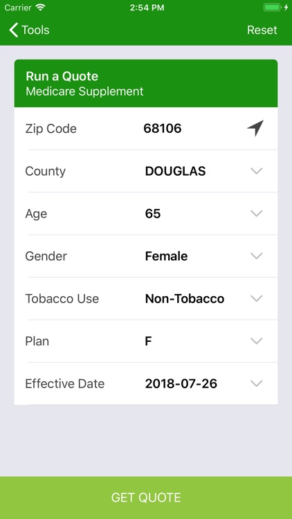 Financial Grade Quoting