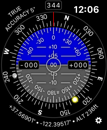 Screenshot #1 for Theodolite for Watch