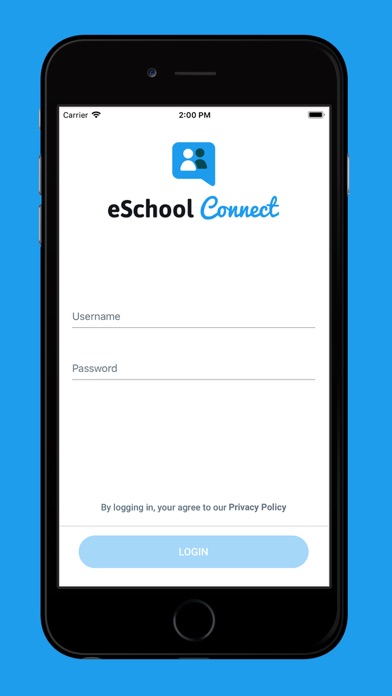 How to cancel & delete eSchool Notifier from iphone & ipad 1