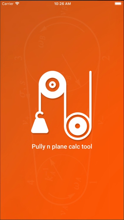 Pully n plane calc tool