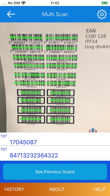 Wooptix Barcode Scanner