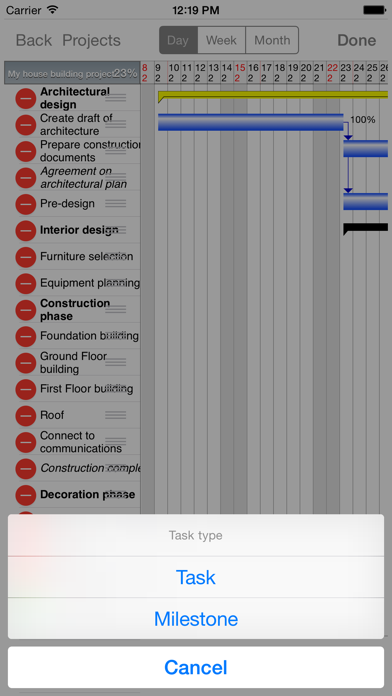 Project Planner Screenshot 5