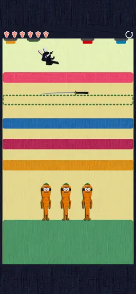 Game screenshot Bunny Jump - Slice The Carrots apk