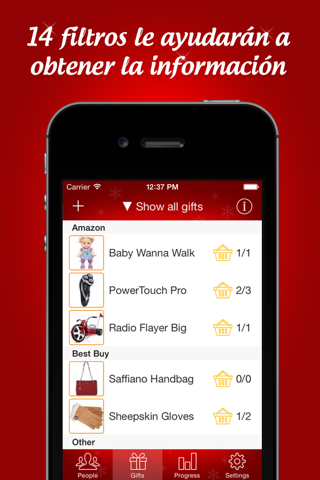 The Christmas Gift List Pro screenshot 3