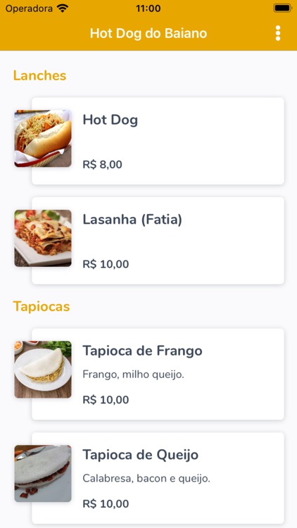 Hot Dog do Baiano