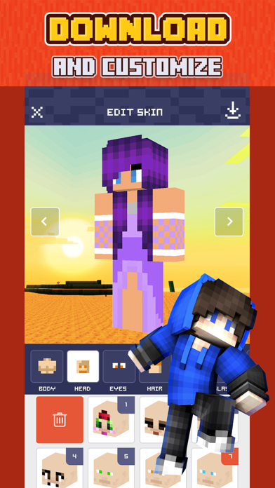 Skins Fusion for Minecraft screenshot 2