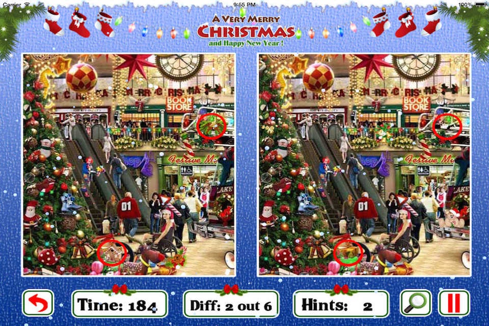 Find The Difference: Christmas screenshot 3