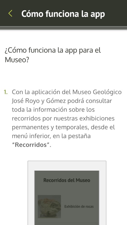 Museo Geológico Nacional screenshot-9