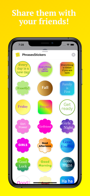 Phrases Stickers for iMessage(圖3)-速報App