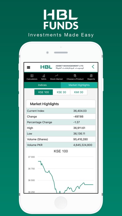 HBL Funds screenshot 4