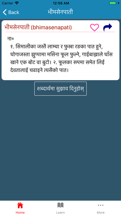 Nepali Shabdakosh screenshot 3