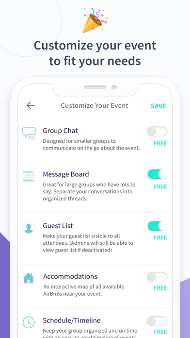 Guestboard–Better Group Events screenshot 3