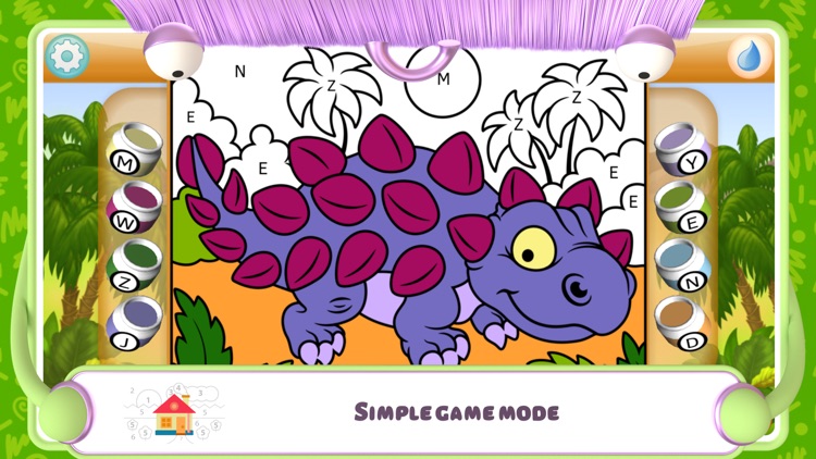 Paint by Numbers - Dinosaurs screenshot-2