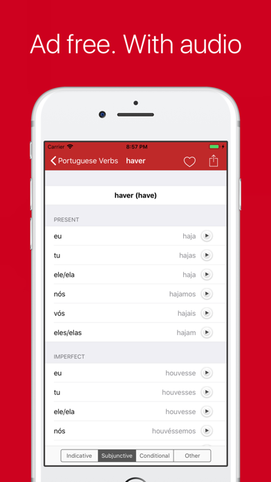 How to cancel & delete Portuguese Verb Conjugator Pro from iphone & ipad 1