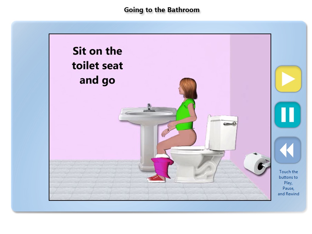 Toileting: Female Child screenshot 2