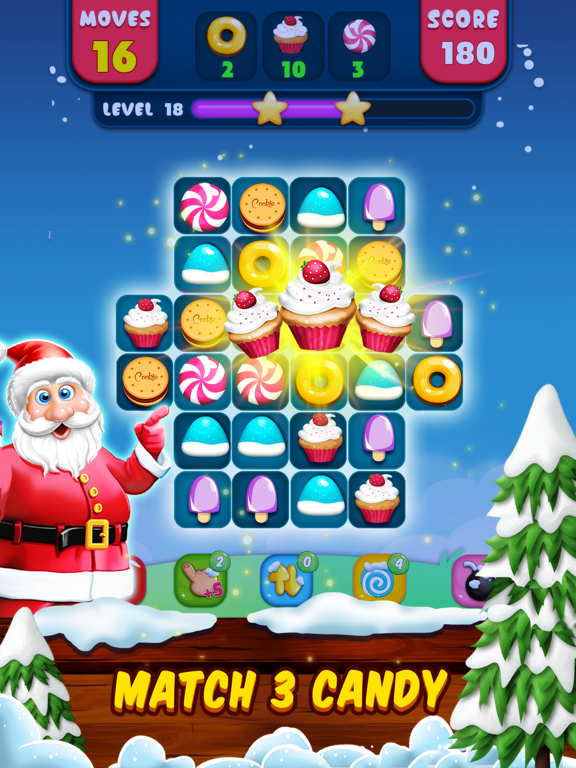 App Shopper Candy World Christmas Games (Games)