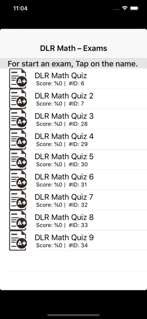 DLR Math Module Preparation