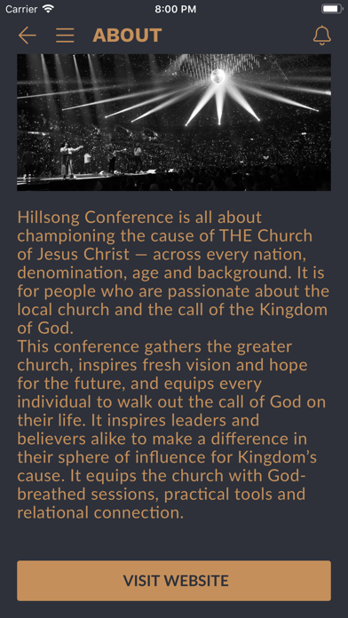 How to cancel & delete Hillsong Conference Sydney from iphone & ipad 3