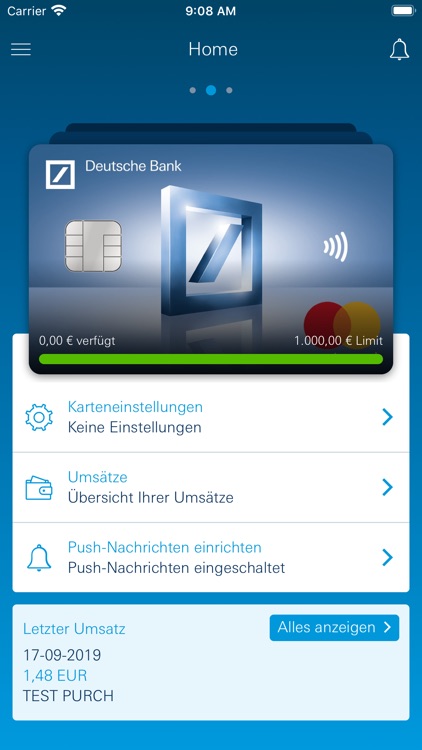 Meine Karte Deutsche Bank AG by Deutsche Bank AG