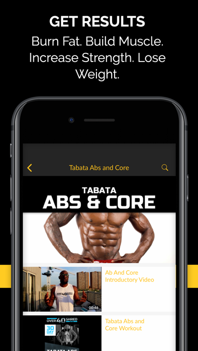 Funk Roberts Fitness Shred App screenshot 4