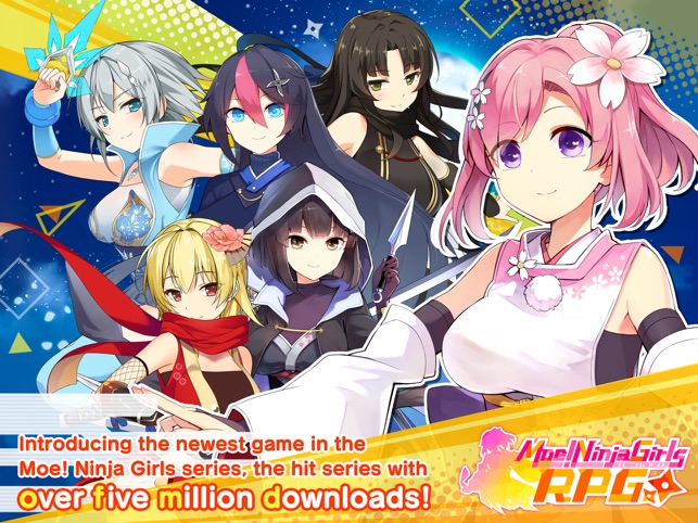 Moe Ninja Girls Rpg Shinobi On The App Store