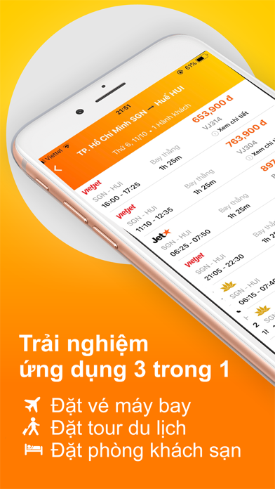 Cánh Chim Việt: Đặt vé máy bay screenshot 2