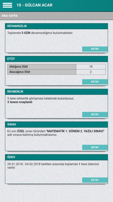 Dersonom Öğrenci screenshot 3