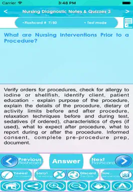 Game screenshot Nursing Diagnostic Exam Review apk