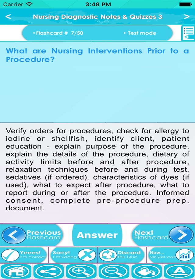 Nursing Diagnostic Exam Review screenshot 2