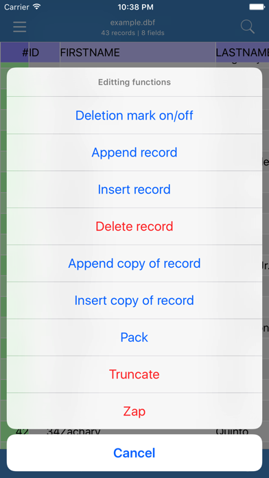 How to cancel & delete CDBFlite from iphone & ipad 2