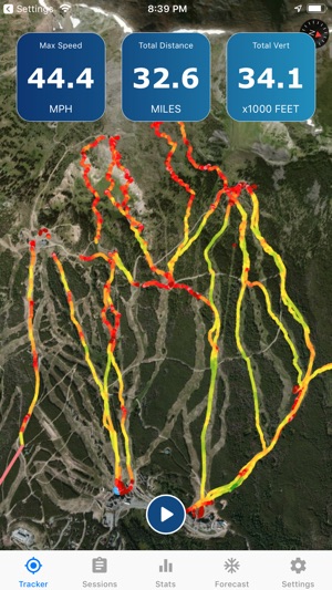 Ski Tracker & Snow Forecast