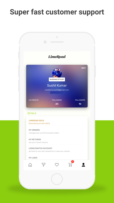LimeRoad Online Shopping Appのおすすめ画像4