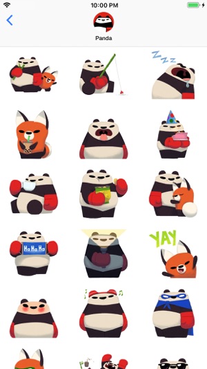 Punching Pandas Stickers(圖3)-速報App