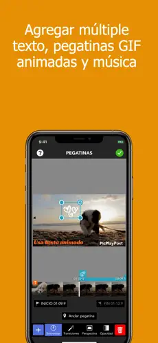 Captura de Pantalla 4 PicPlayPost - Video Editor iphone