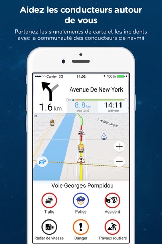 Navmii Offline GPS Benelux screenshot 3