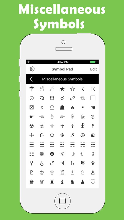 Symbol Keyboard-Character Pad