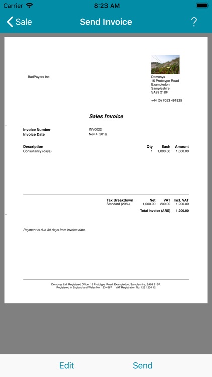 Easy Invoice screenshot-3