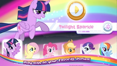 My Little Pony Rainbow Runners screenshot 2