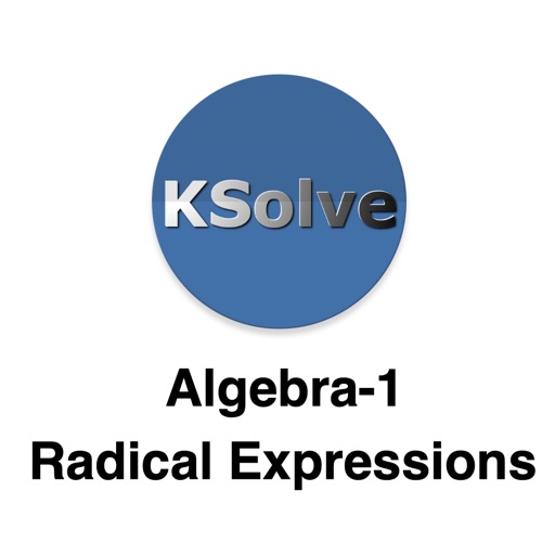 Algebra-1 Radicals iOS App