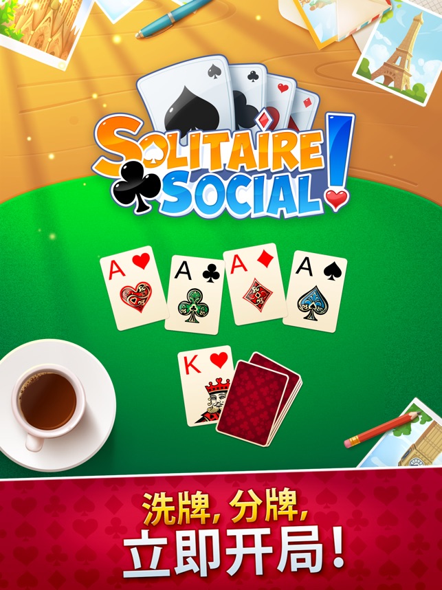 App Store 上的u201cSolitaire Social: Classic Gameu201d