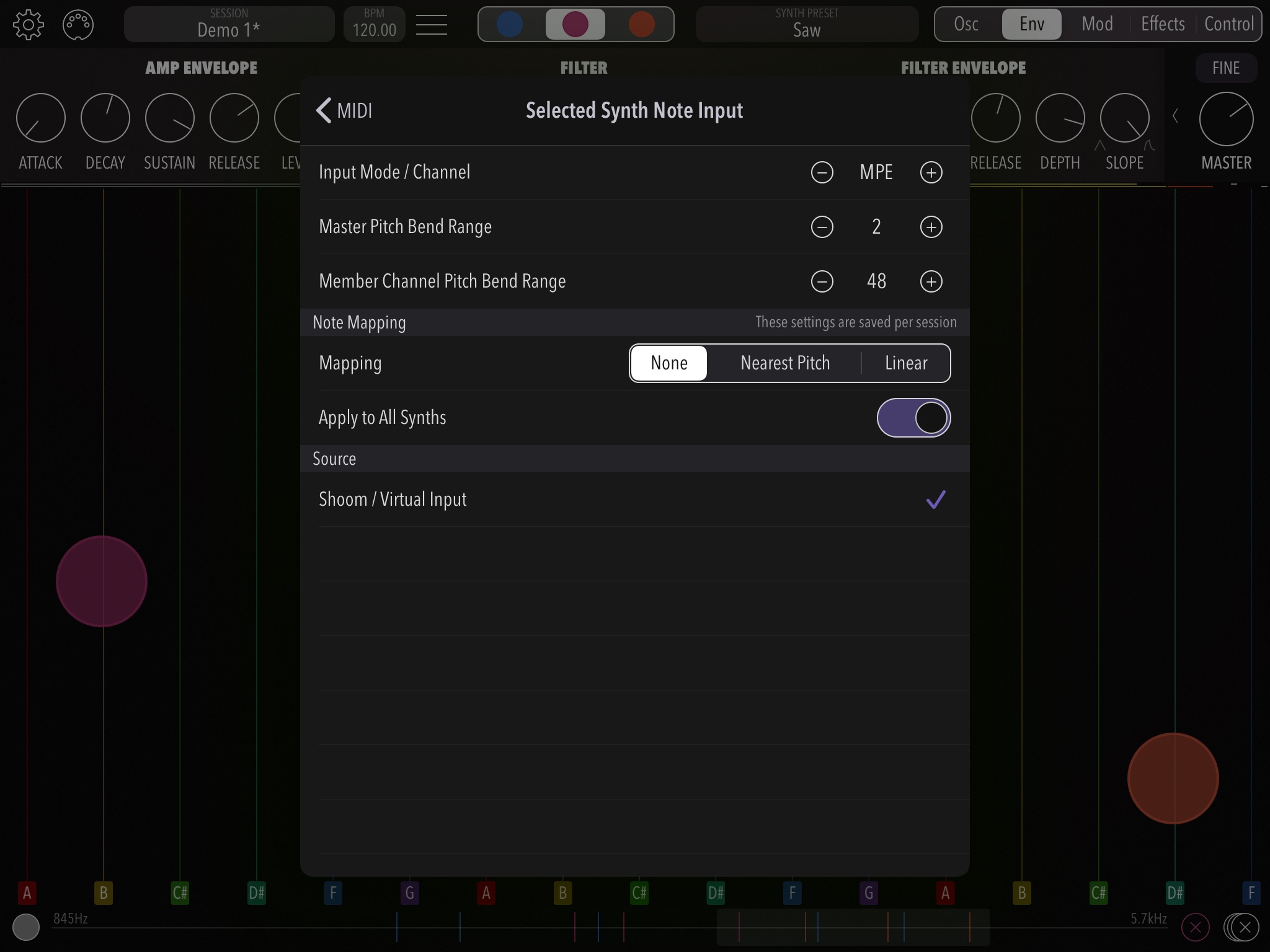 Shoom Synthesizer screenshot 4